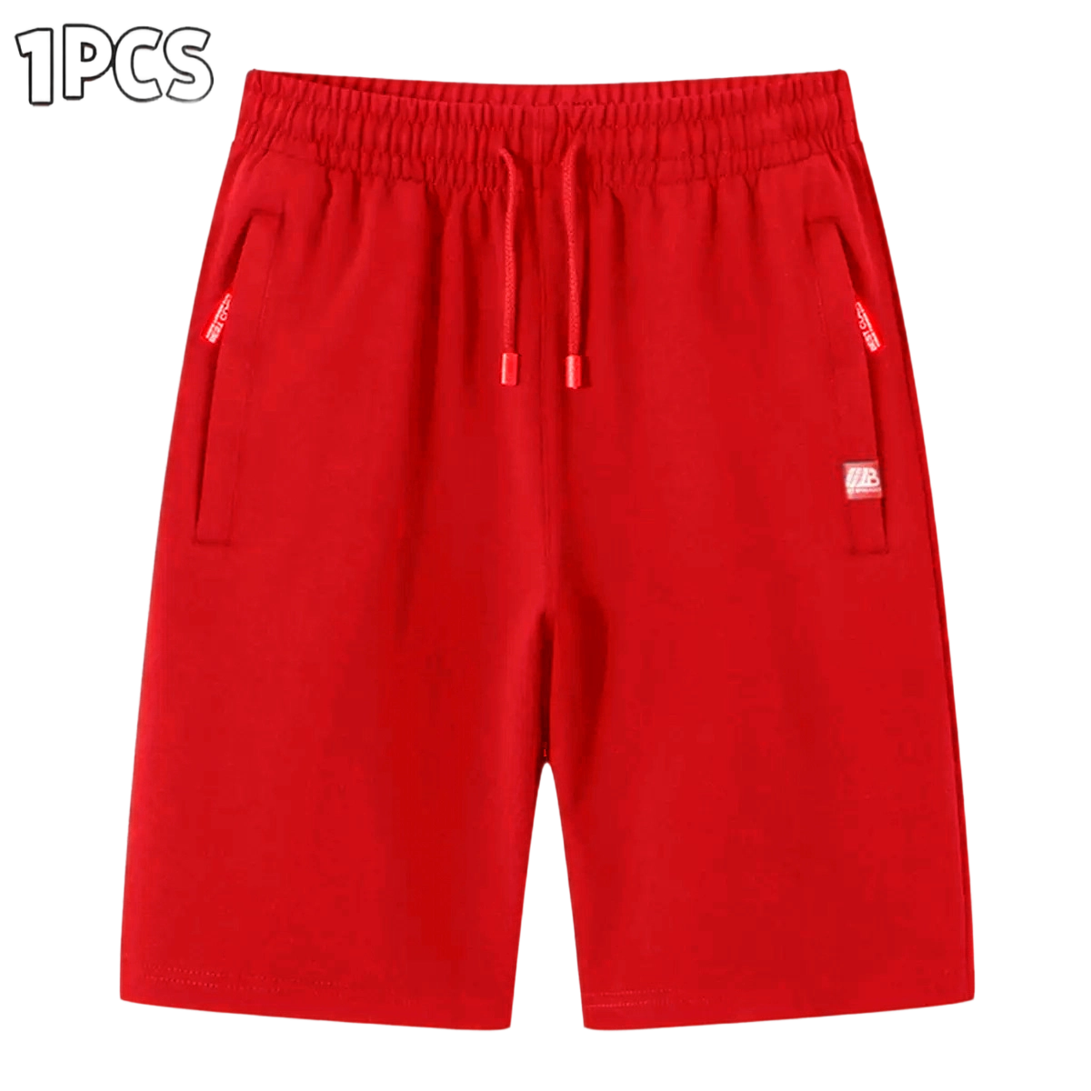 🩳 Men's Breathable Athletic Shorts with Zipper Pockets