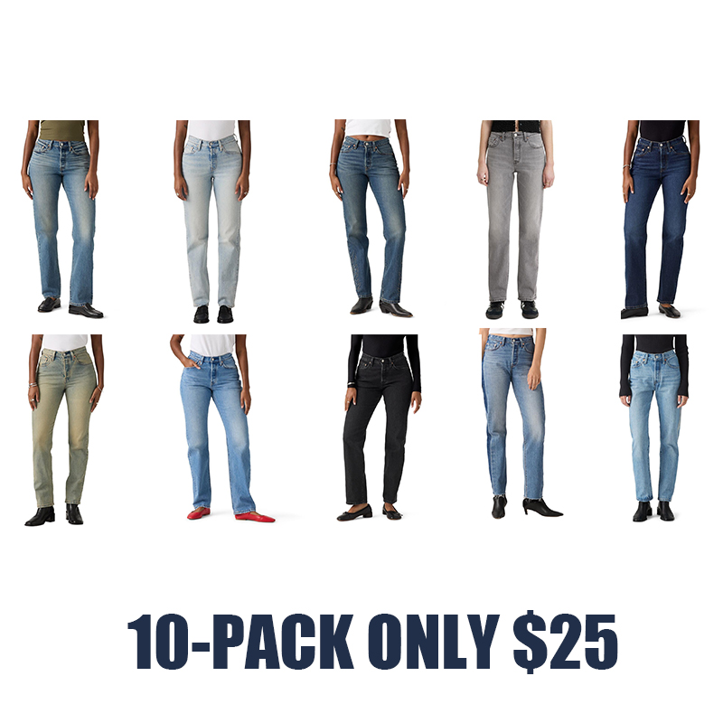 Women’s Classic Regular-Fit Denim Jeans