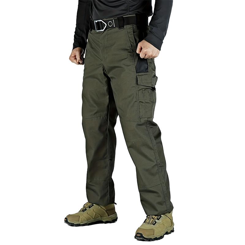 Men's Solid Color Tactical Work Pants,230g/m² new fabric，with Multiple Pockets and Zipper Closures, Durable Outdoor Training Pants, Available in Multiple Colors, Fishing, outdoor activities, work, hiking, camping，Suitable for Spring and Autumn Wear.