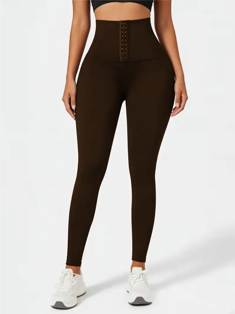 Women's Fitness Pants with Corset Design