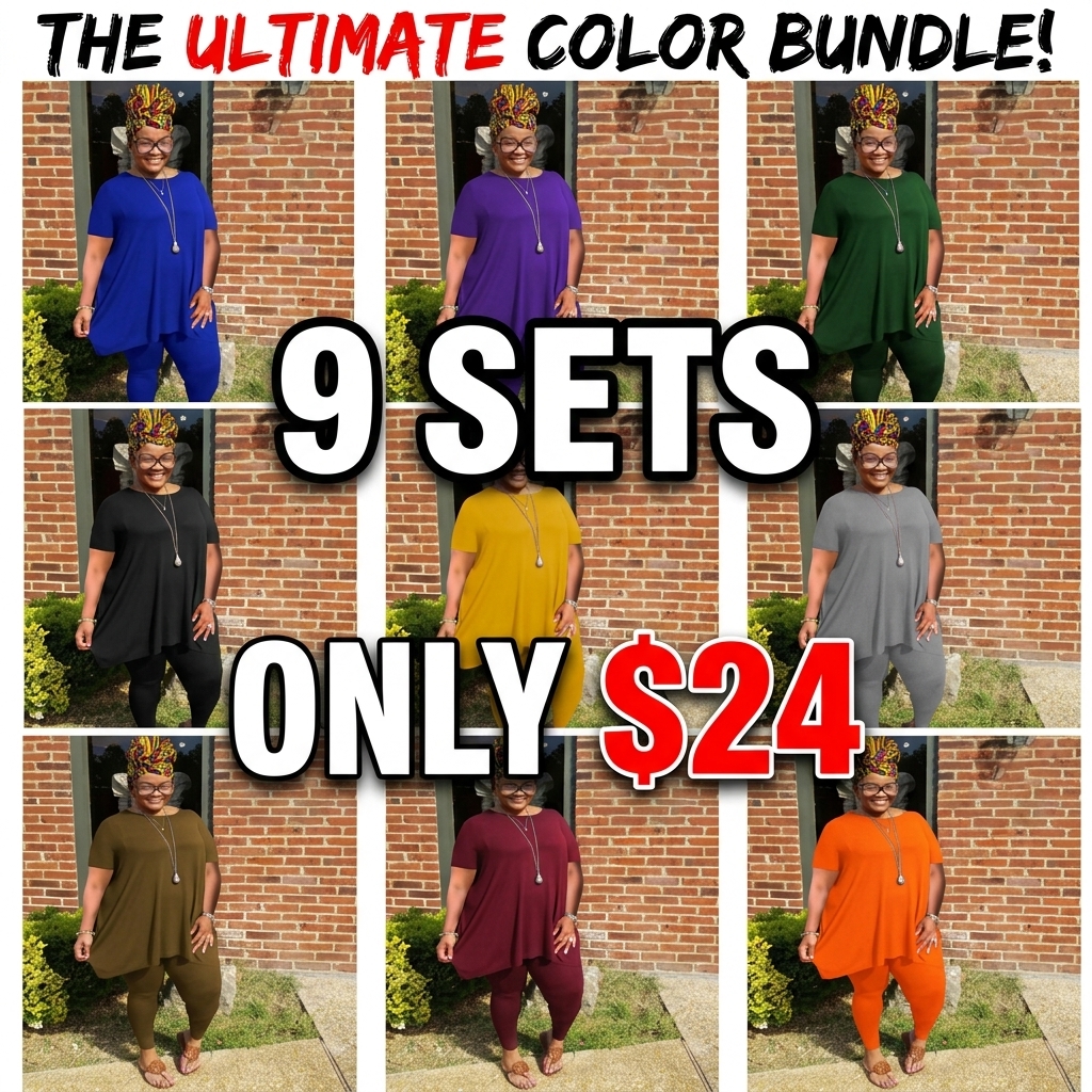 Women Plus Size 2 Piece Outfits Short Sleeve Top and Legging Pant Set Lounge Sets Tracksuit