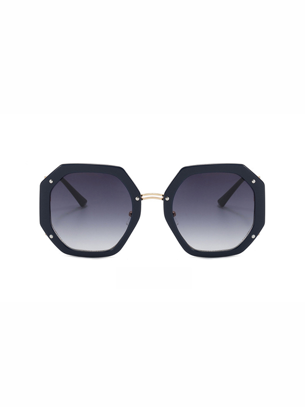 Geometric Sun-Protection Sunglasses Accessories