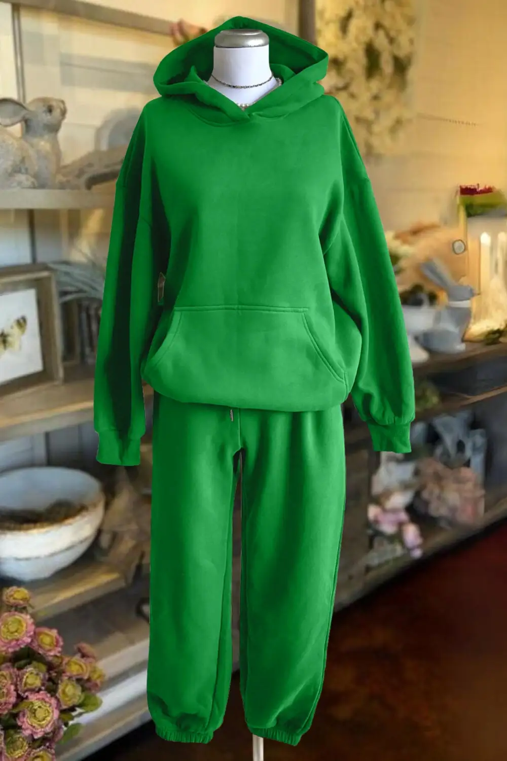 Versatile Hoodie Sweatsuit Set
