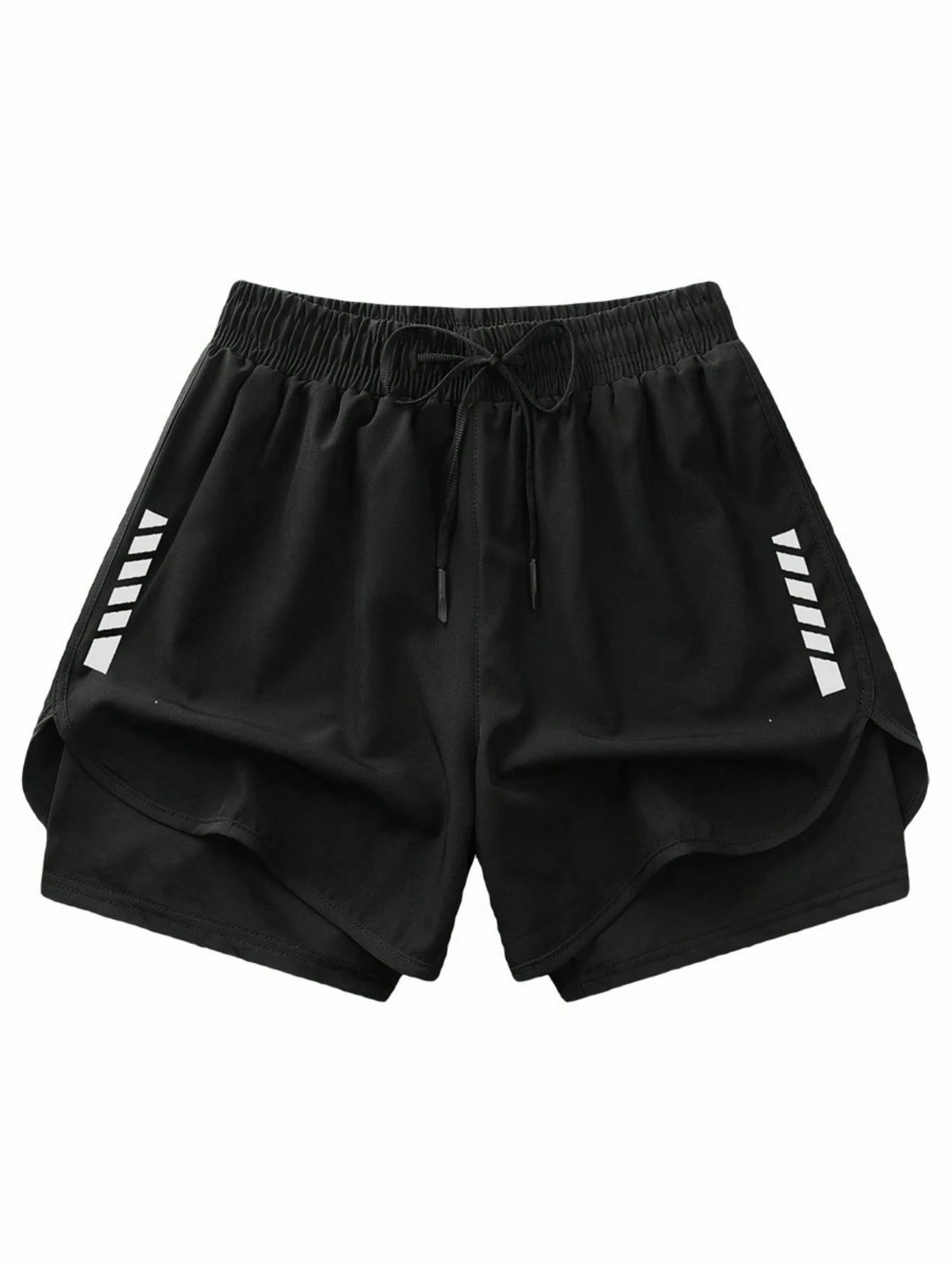 Women’s 6-Pack Summer Lightweight Quick-Dry Double-Layer Athletic Shorts