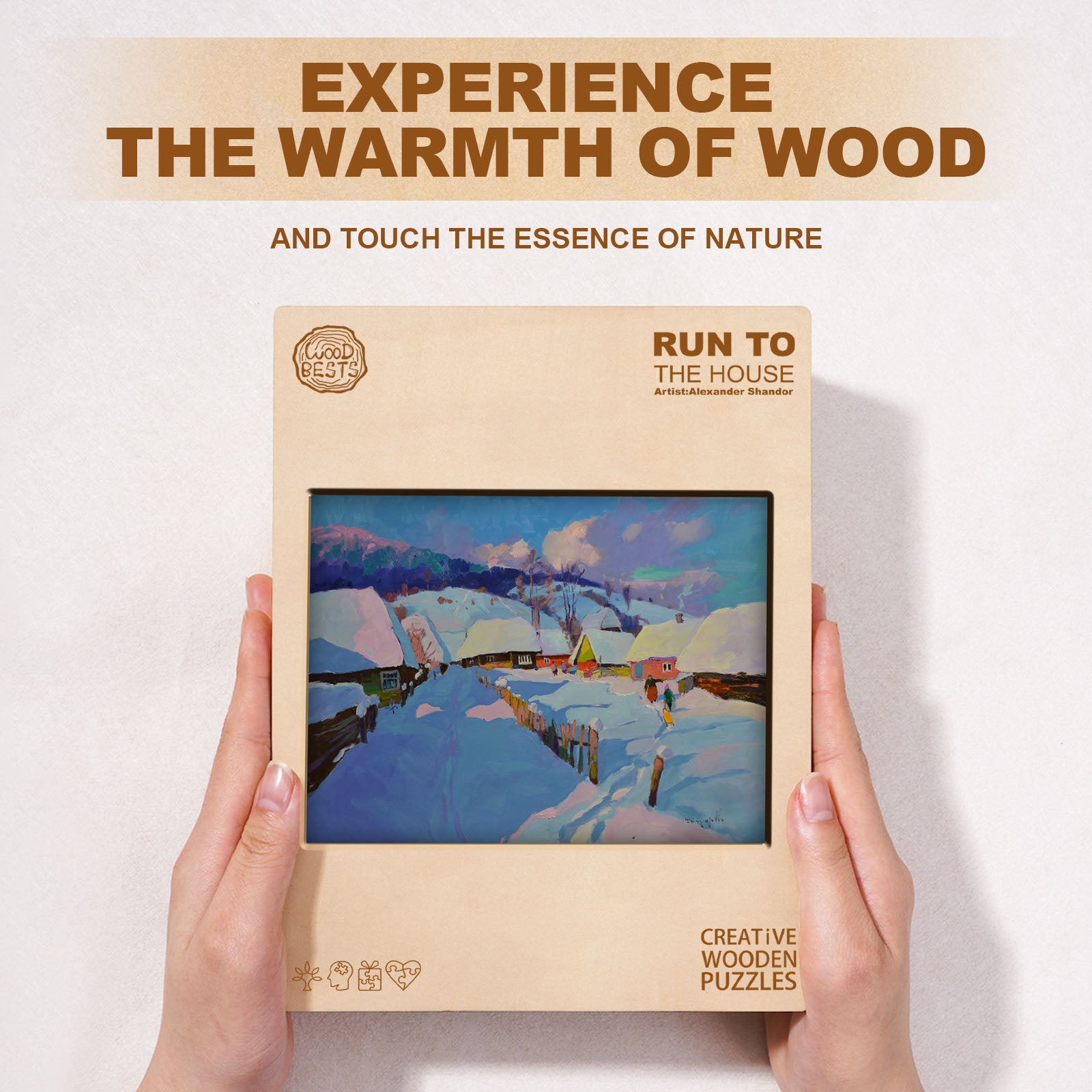 Run to the house - By Artist Alexander Shandor