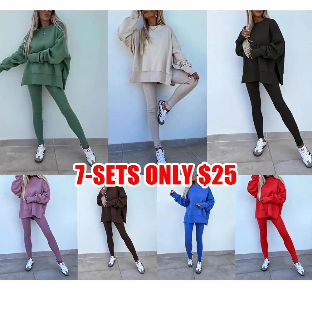 Cozy Women's Sweatshirt & Pants Set