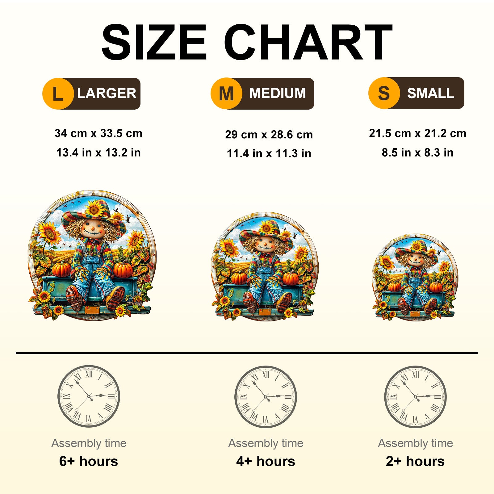 Sunflower Patch Pal Wooden Jigsaw Puzzle