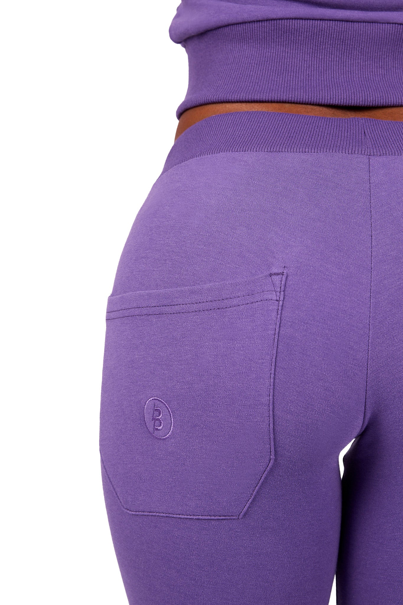 BODY KNITWEAR PANTS (VIOLET)