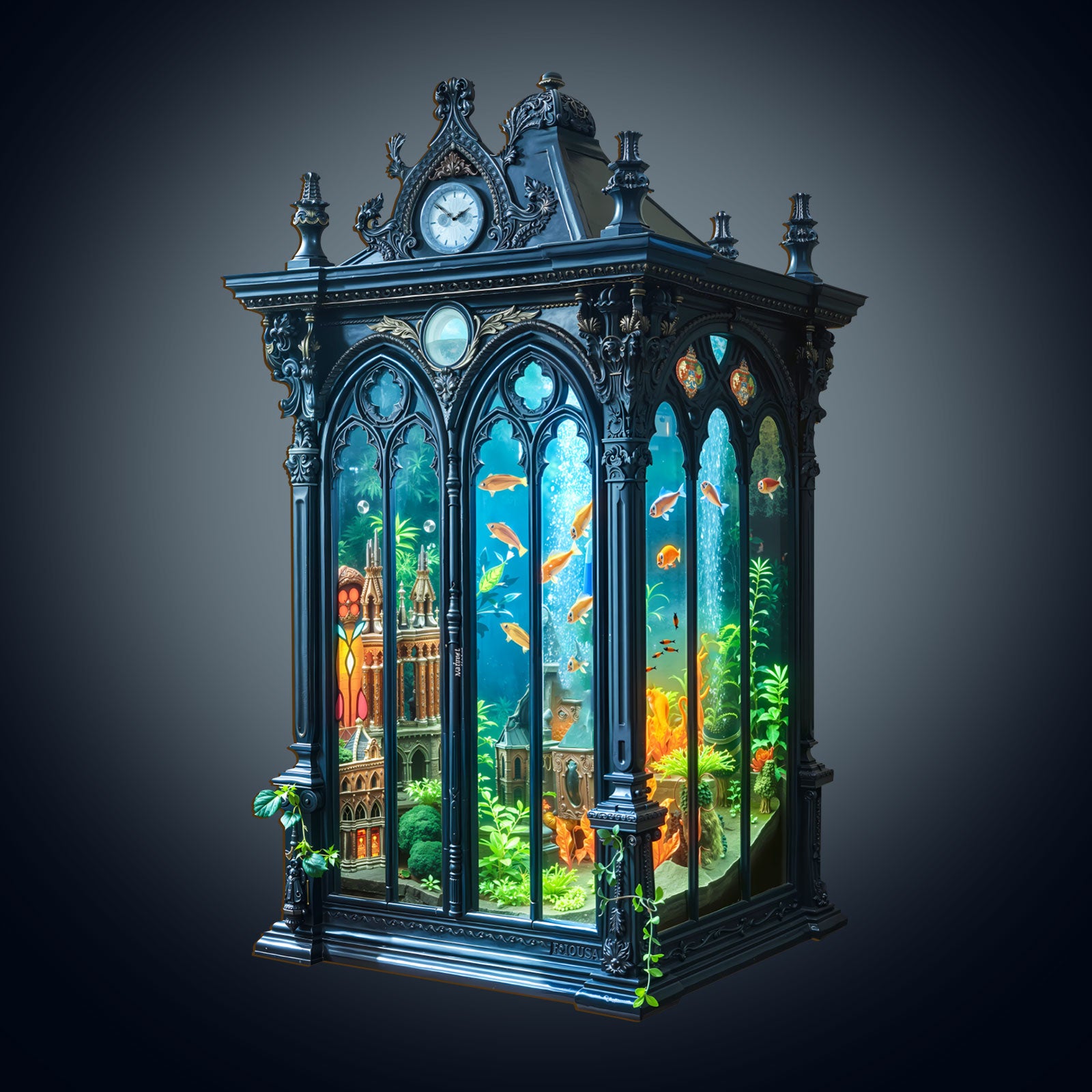 Aqua Time Hall Wooden Jigsaw Puzzle