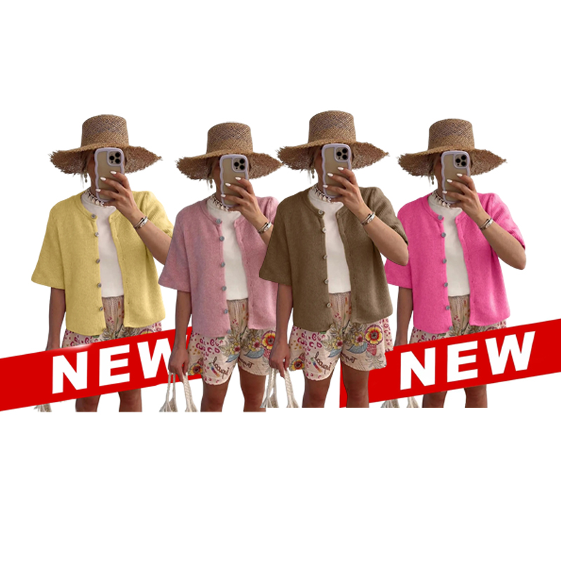 Women's Lightweight Ribbed Knit Cardigan