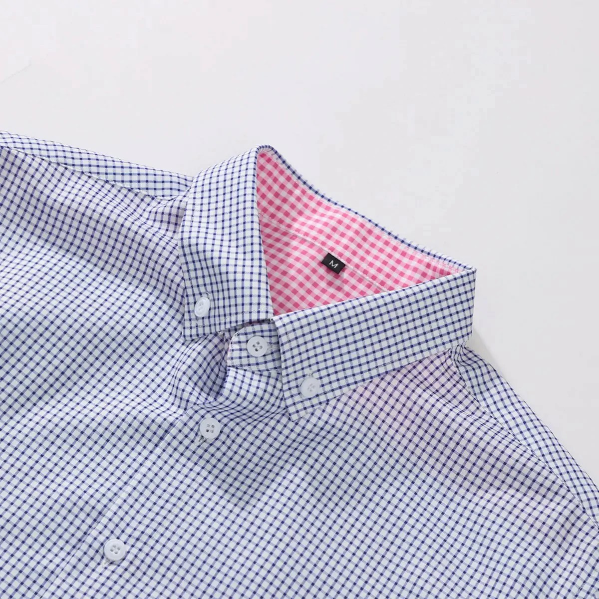 3pcs Men's Shirt Short Sleeve Business Formal Striped Solid Color