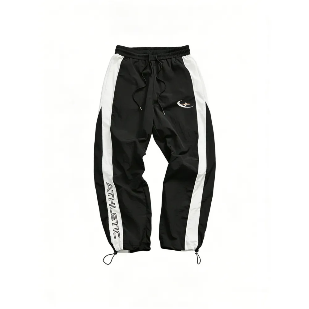 Unisex Casual Printed Elastic Cuff Sport Pants