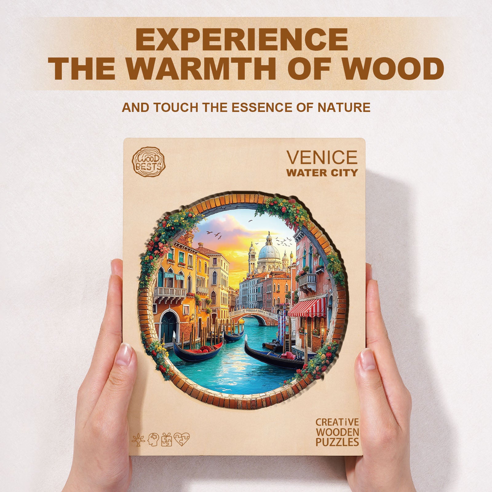 Venice Water City Wooden Jigsaw Puzzle