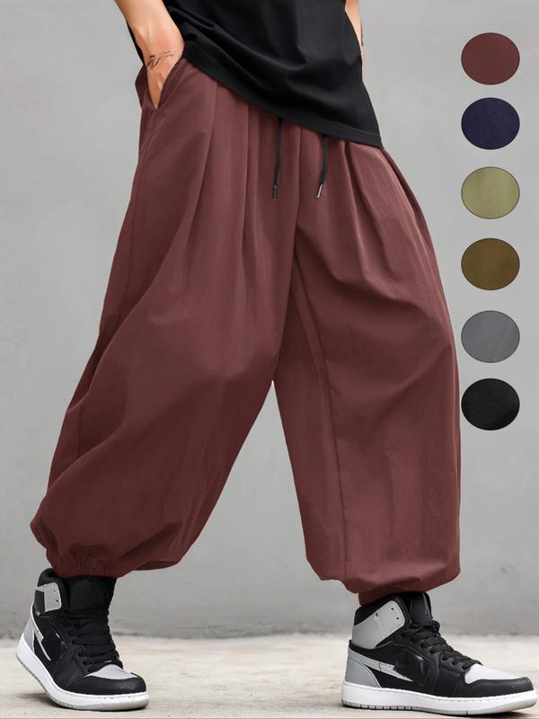 Men’s Casual Drawstring Jogger Pants – Comfy Everyday Wear