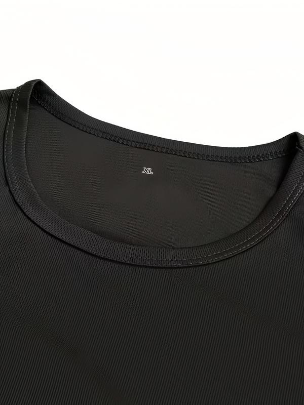 Men’s Quick-Dry Long Sleeve Performance Tee – Lightweight Athletic Top