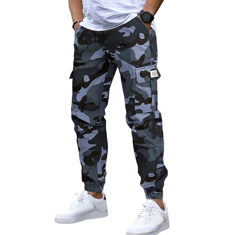 Men's Multi - Pocket Streetwear Cargo Pants - Rugged Durable Construction