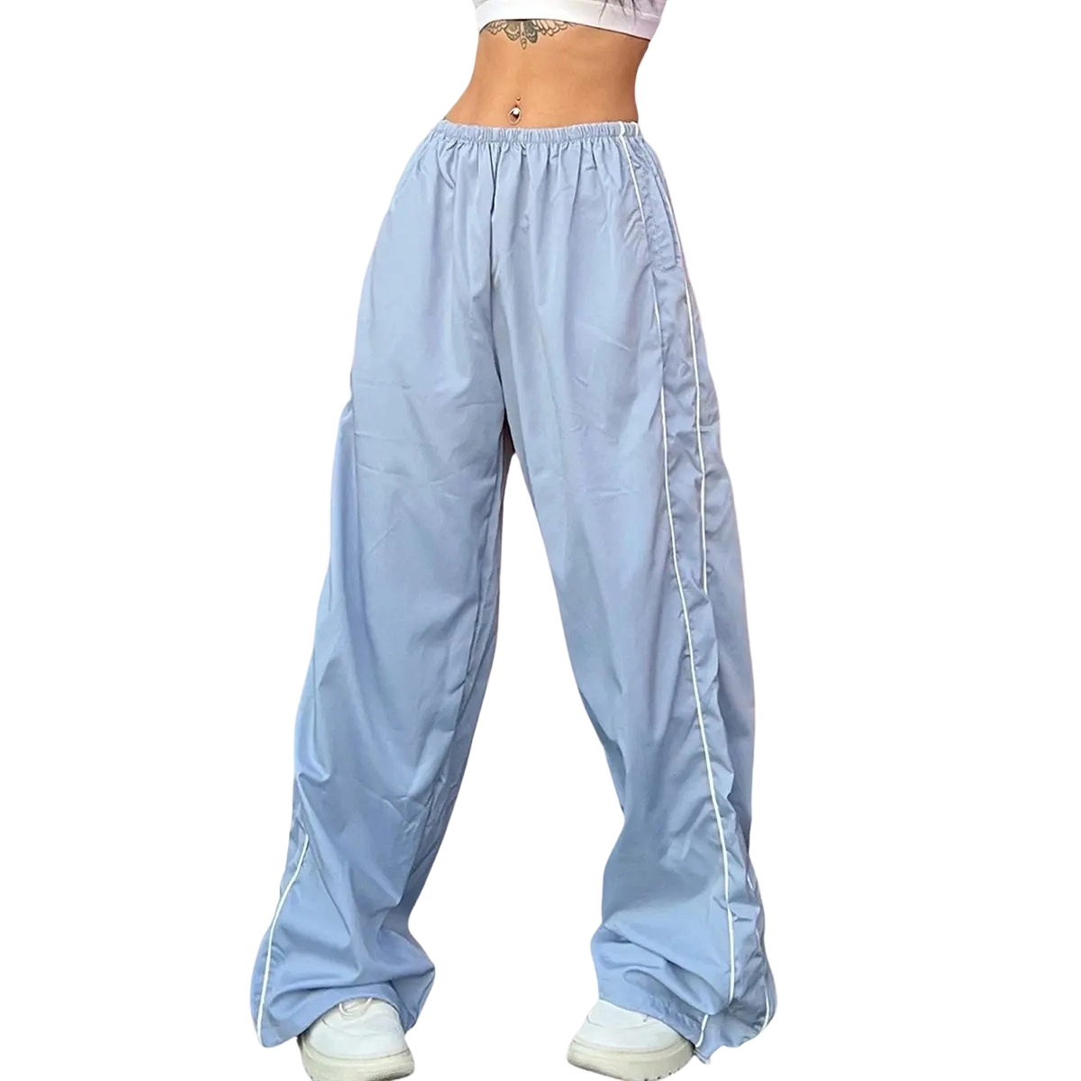 ✨ Women’s Parachute Wide‑Leg Baggy Pants – Casual Comfort