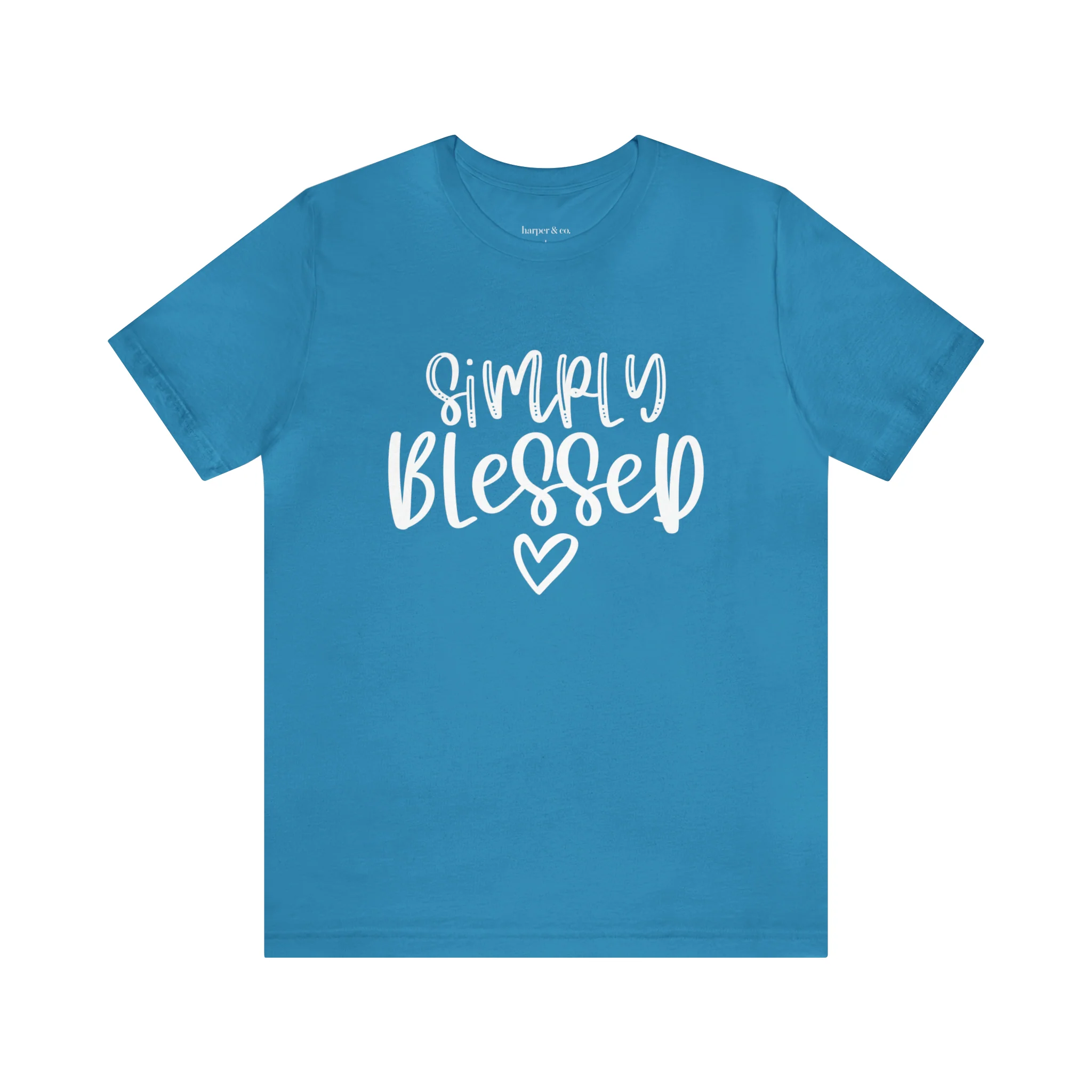 Simply Blessed Unisex Jersey Short Sleeve Tee