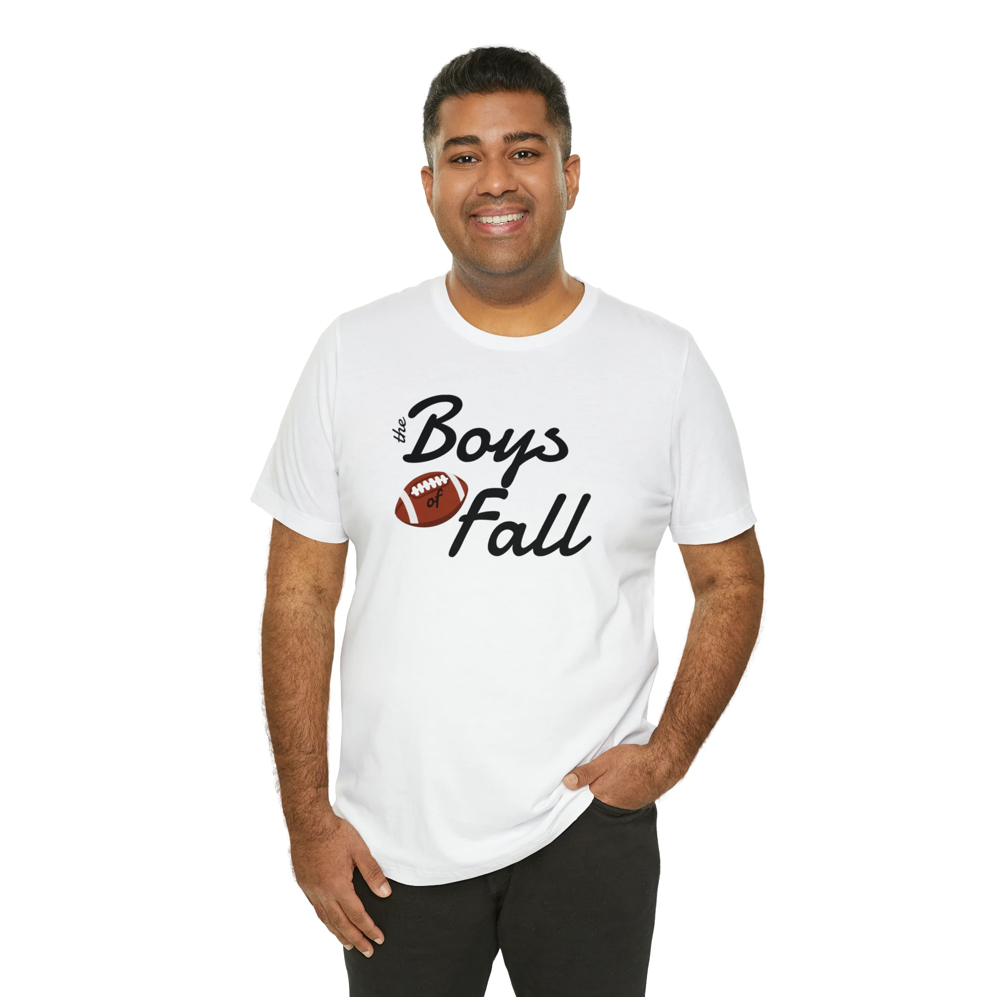 Boys of Fall Football Patch Unisex Softstyle T-Shirt