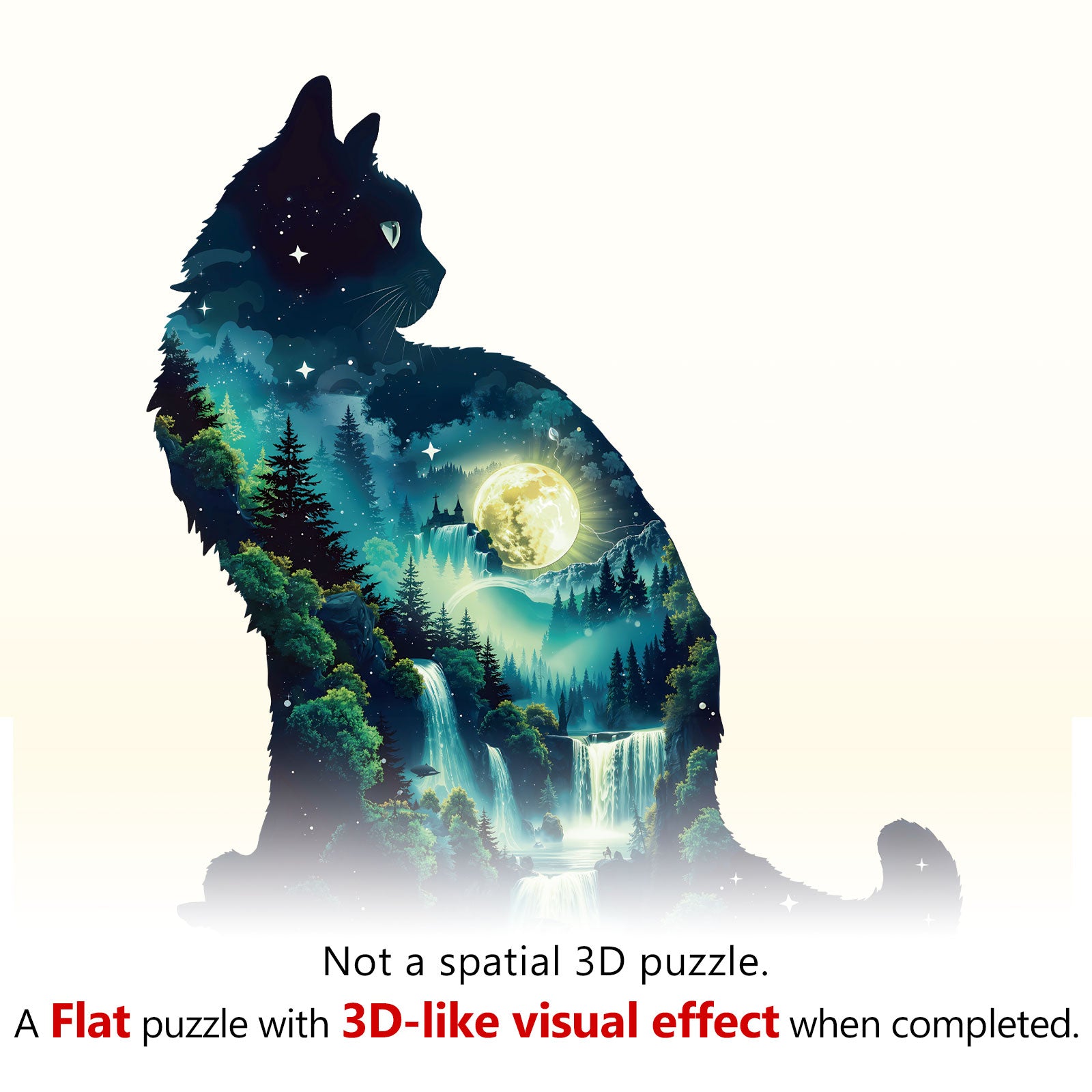 Under The Starveil Wooden Jigsaw Puzzle