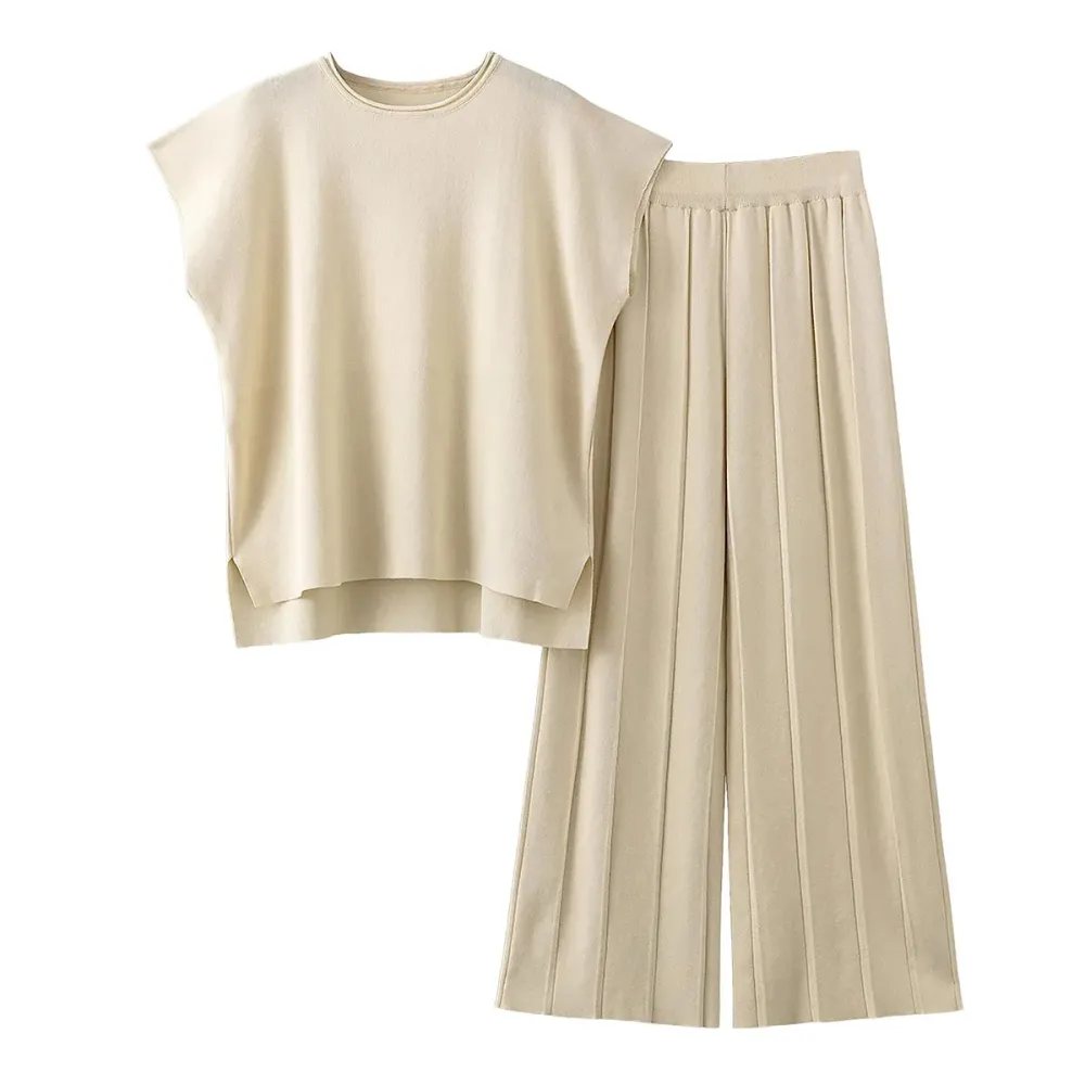 Knit Two-Piece Lounge Set