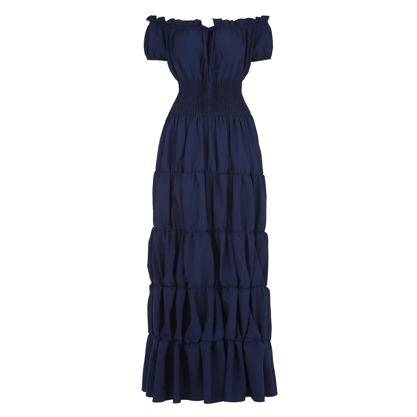 ✨Vintage Renaissance Lace-Up Maxi Dress