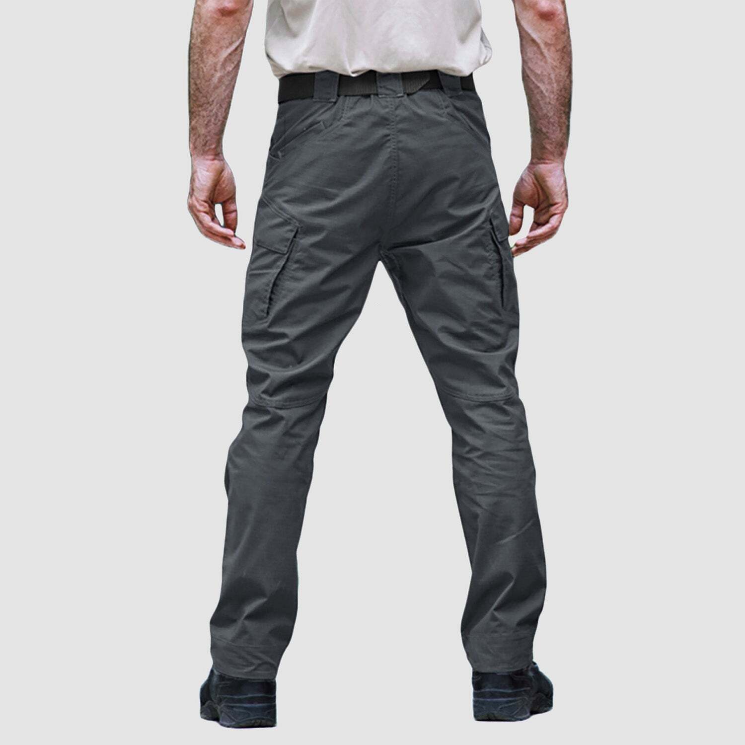 🔥🔥7-parks Men's Tactical Pants with 9 Pockets Rip-Stop Work Hiking Pants