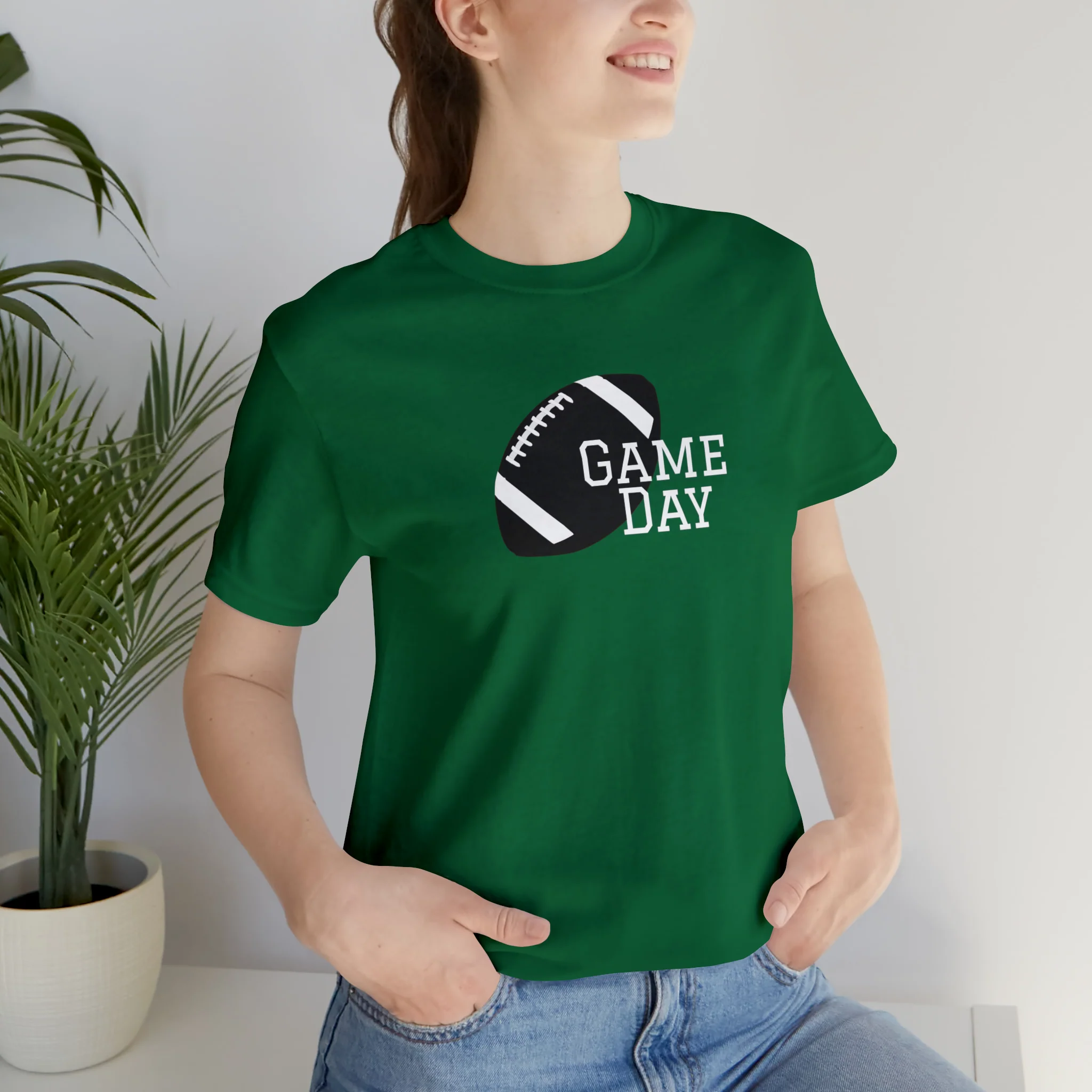 Game Day Football Unisex Jersey Short Sleeve Tee