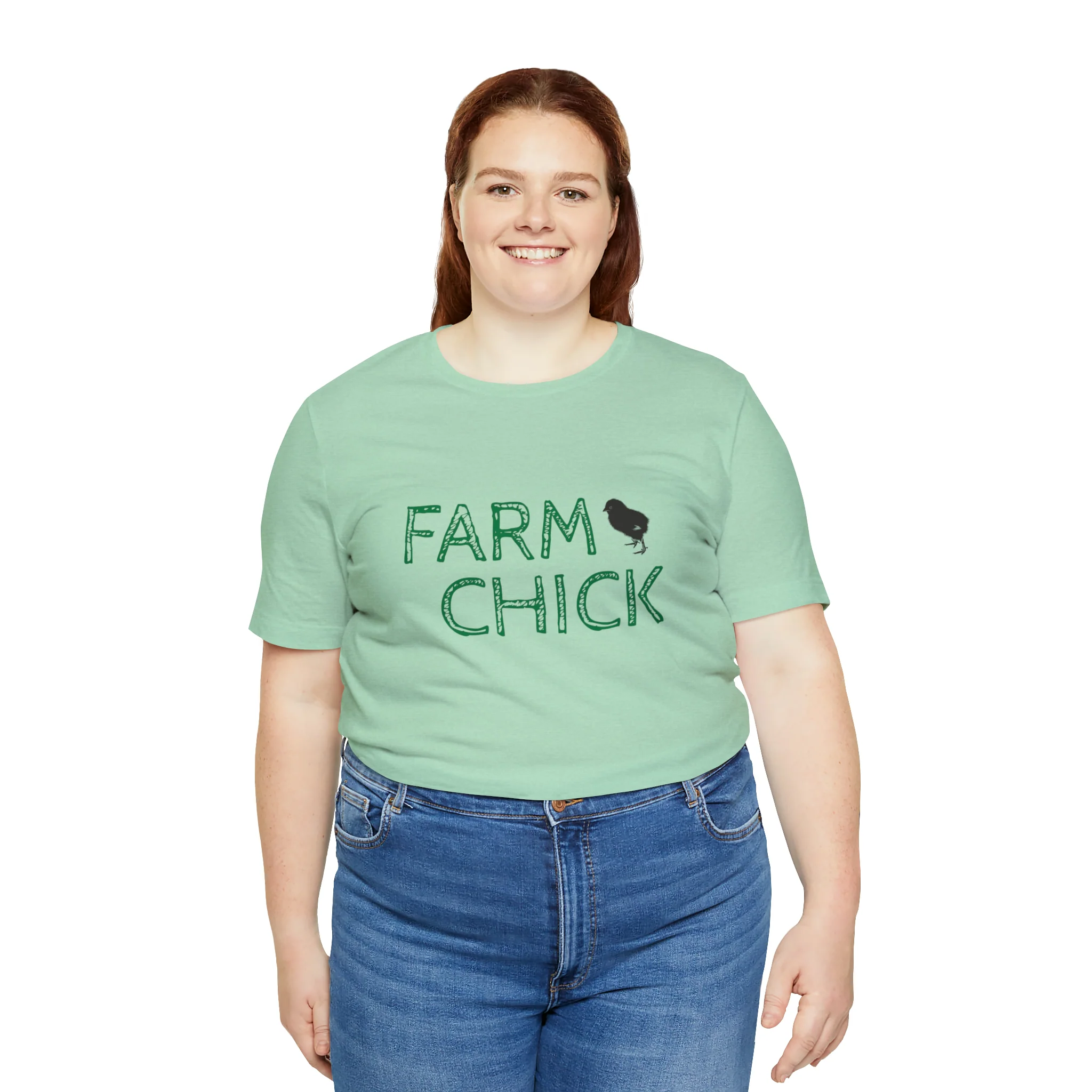Farm Chick 2 Unisex Jersey Short Sleeve Tee