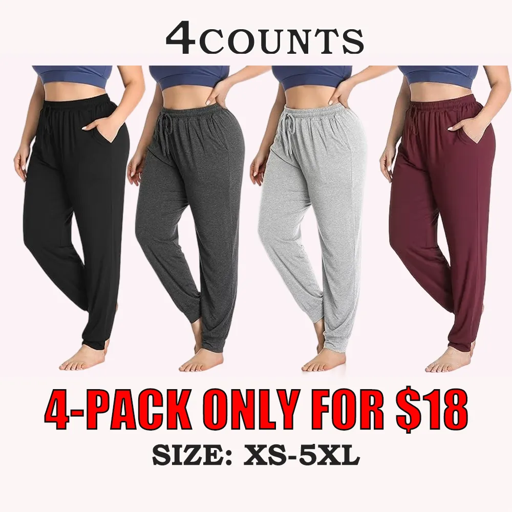 🔥Women's Plus Size Casual Lounge Comfy Relaxed Joggers Pants