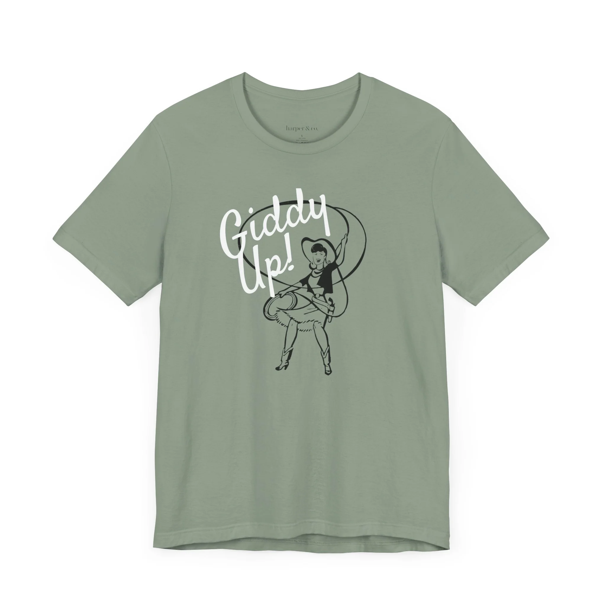 Giddy Up! Unisex Jersey Short Sleeve Tee