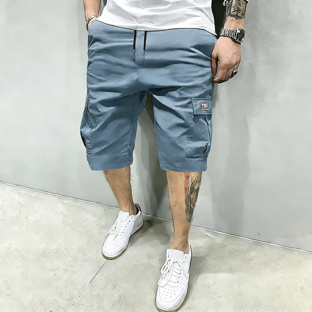 「🛒90%OFF only today」Men's Pockets Drawstring Cargo Shorts