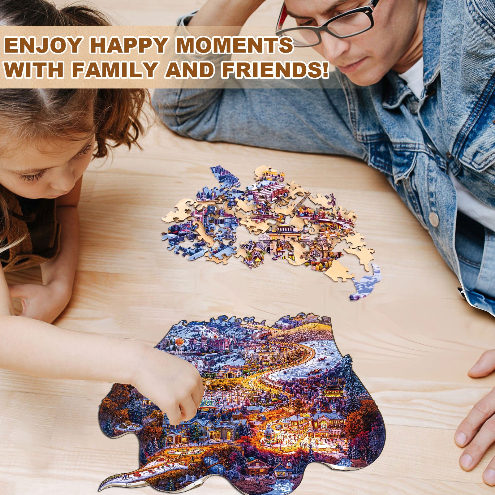 Autumn Shade Wooden Jigsaw Puzzle