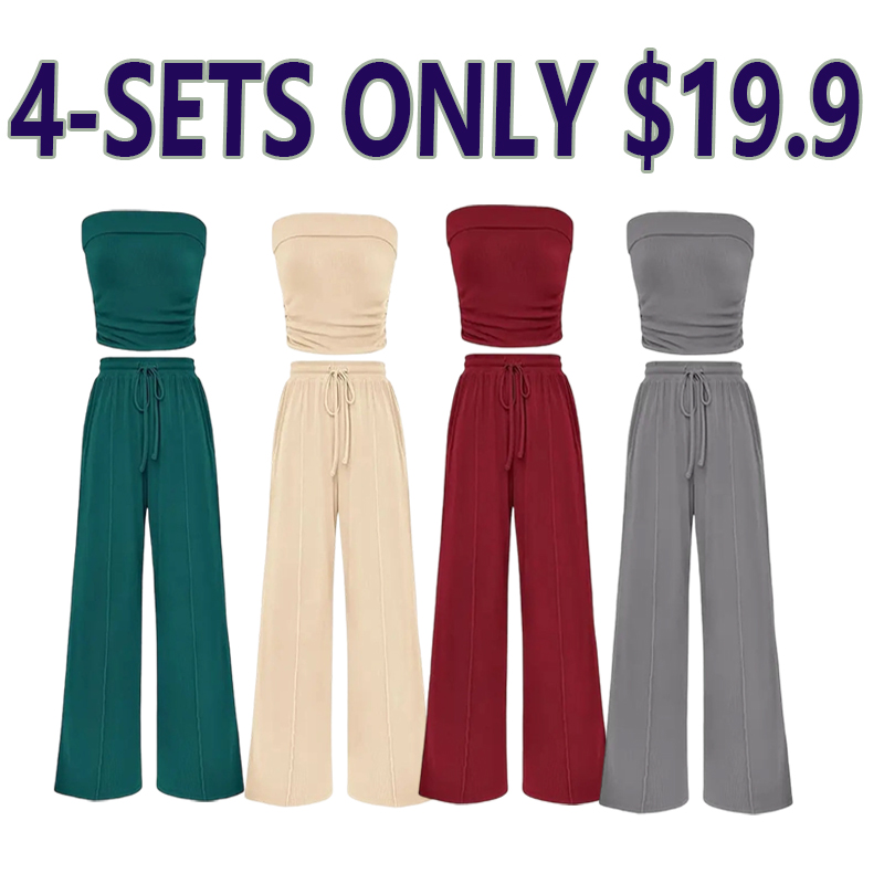 Women’s Casual 2 - Piece Ribbed Knit Set