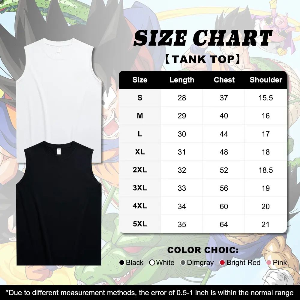 Men's Sleeveless Crewneck Tank Top