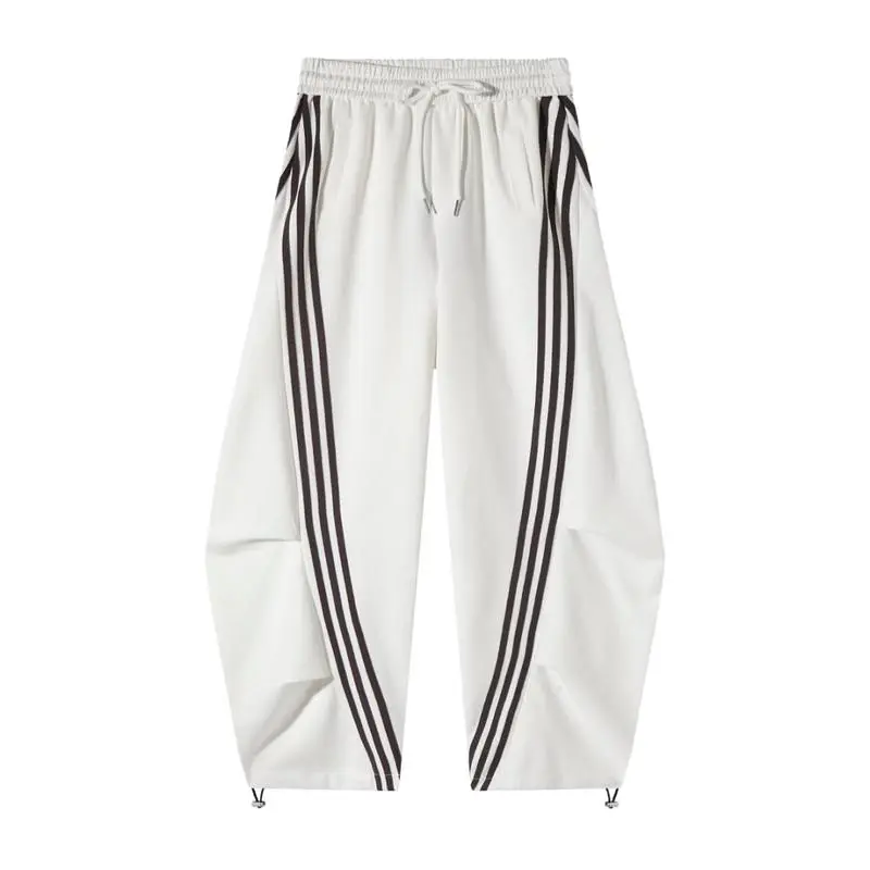 Women’s Loose Wide Leg Striped Track Pants