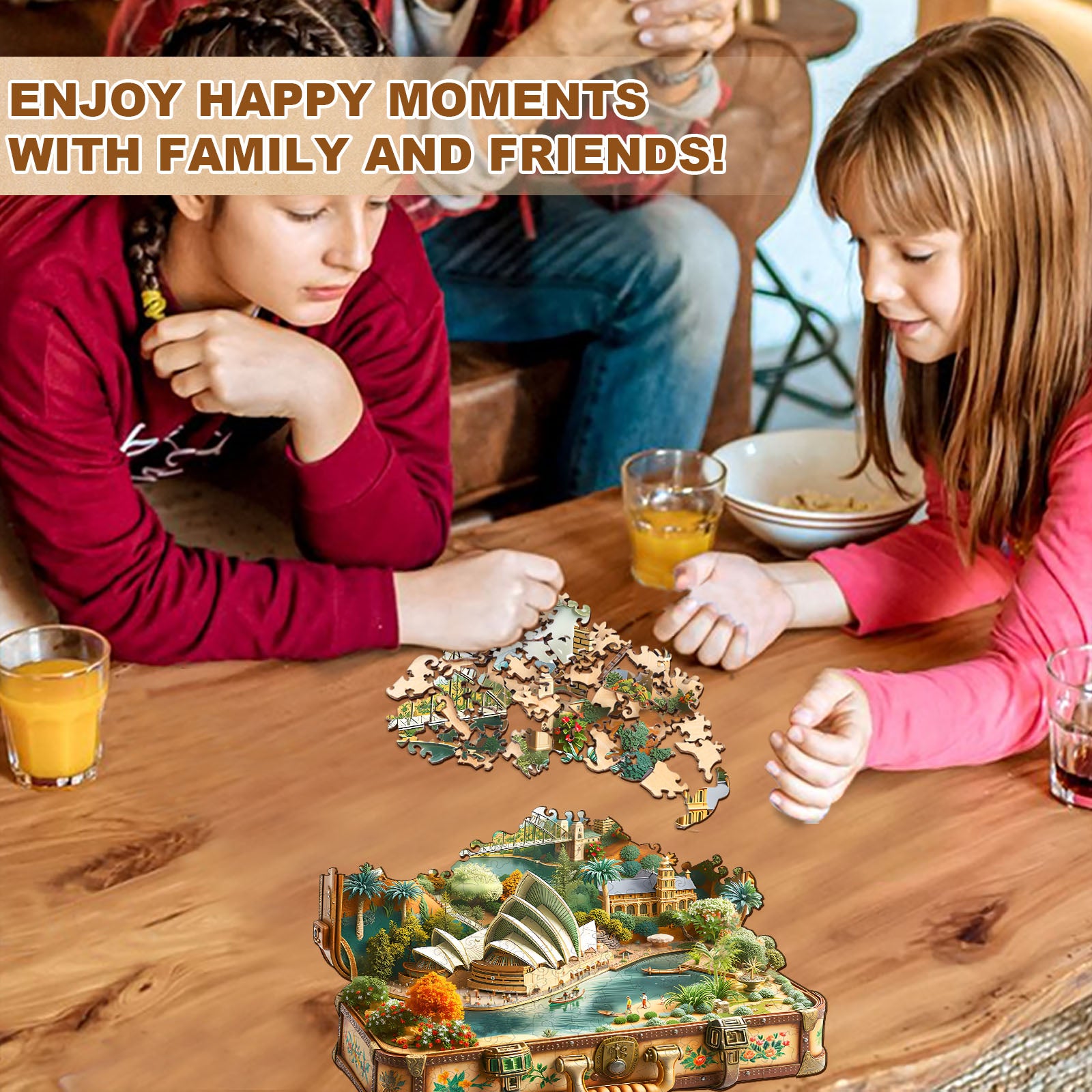 Sydney Opera House Tour Wooden Jigsaw Puzzle