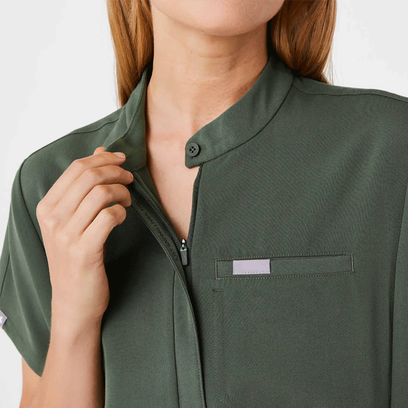 Stretch Scrub Top & Jogger Scrub Pants Set