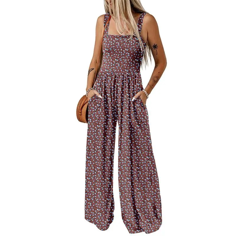 Women's Casual Loose Overalls Jumpsuits