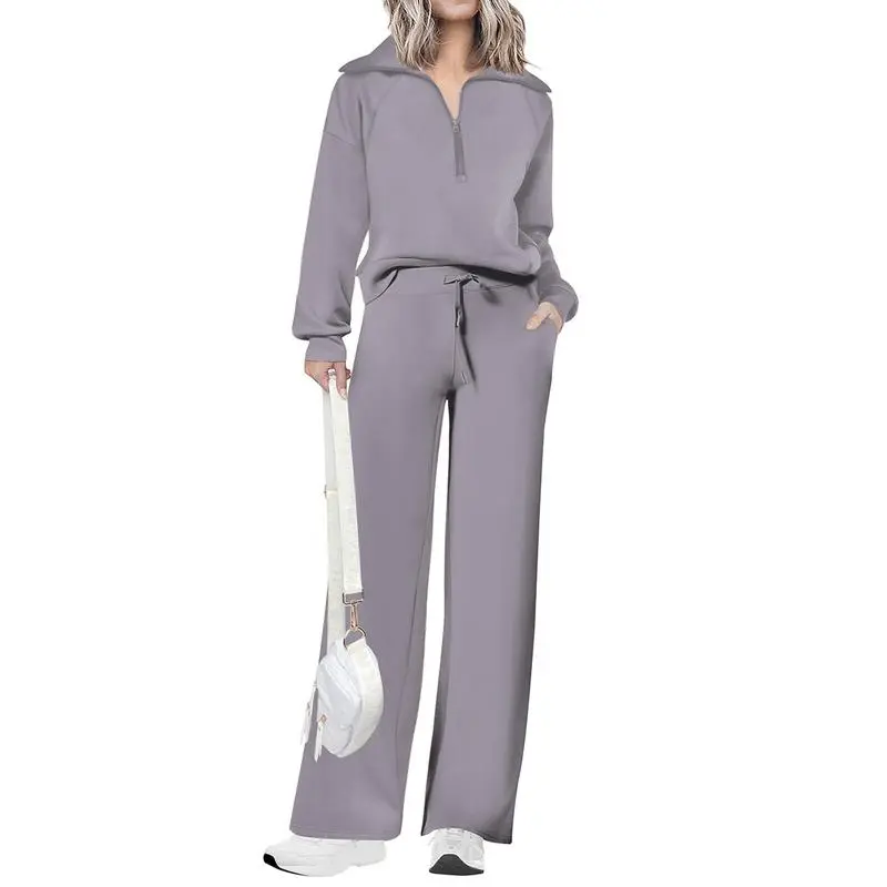 Women's Casual 2-Piece Sweatsuit Set