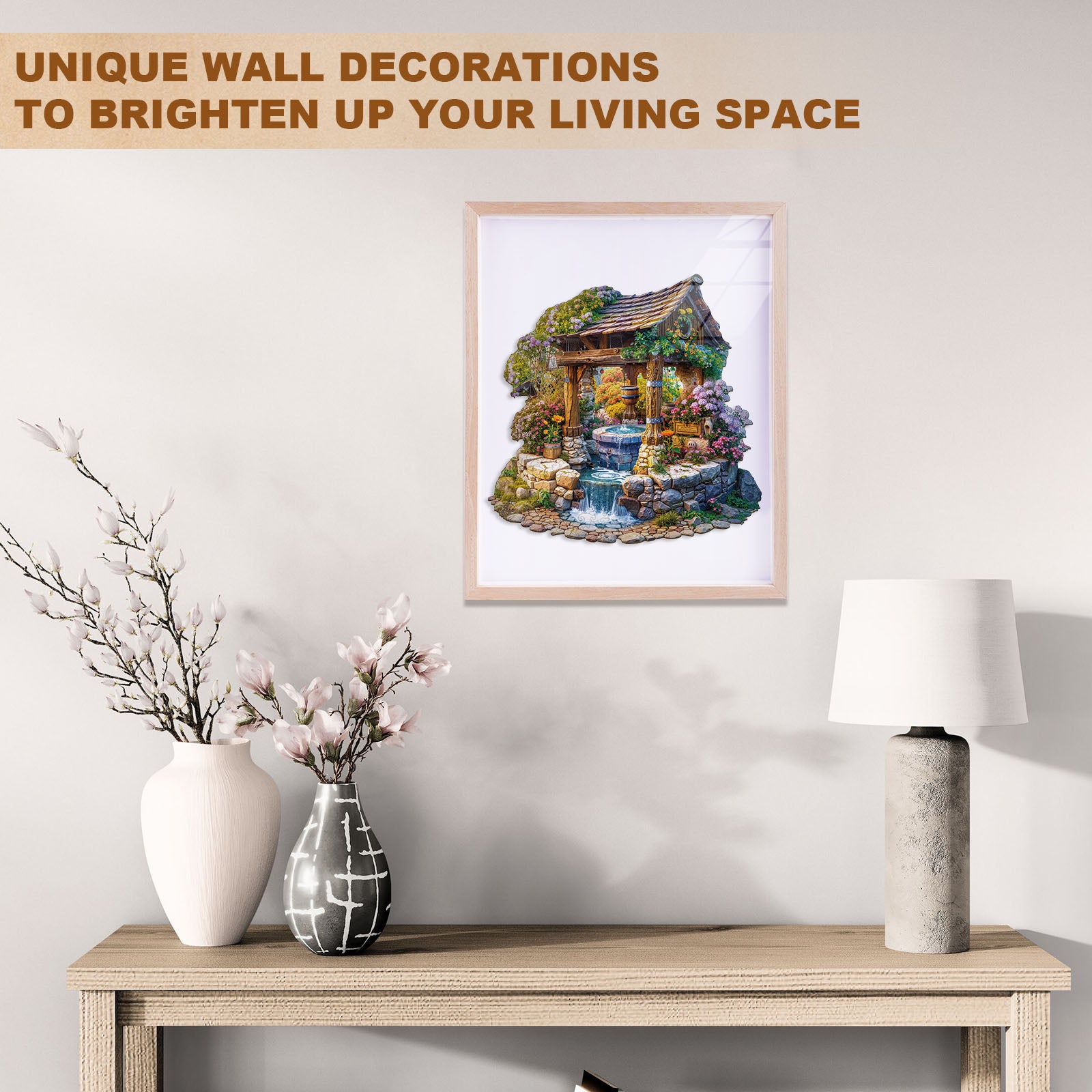 Springwell Garden Wooden Jigsaw Puzzle