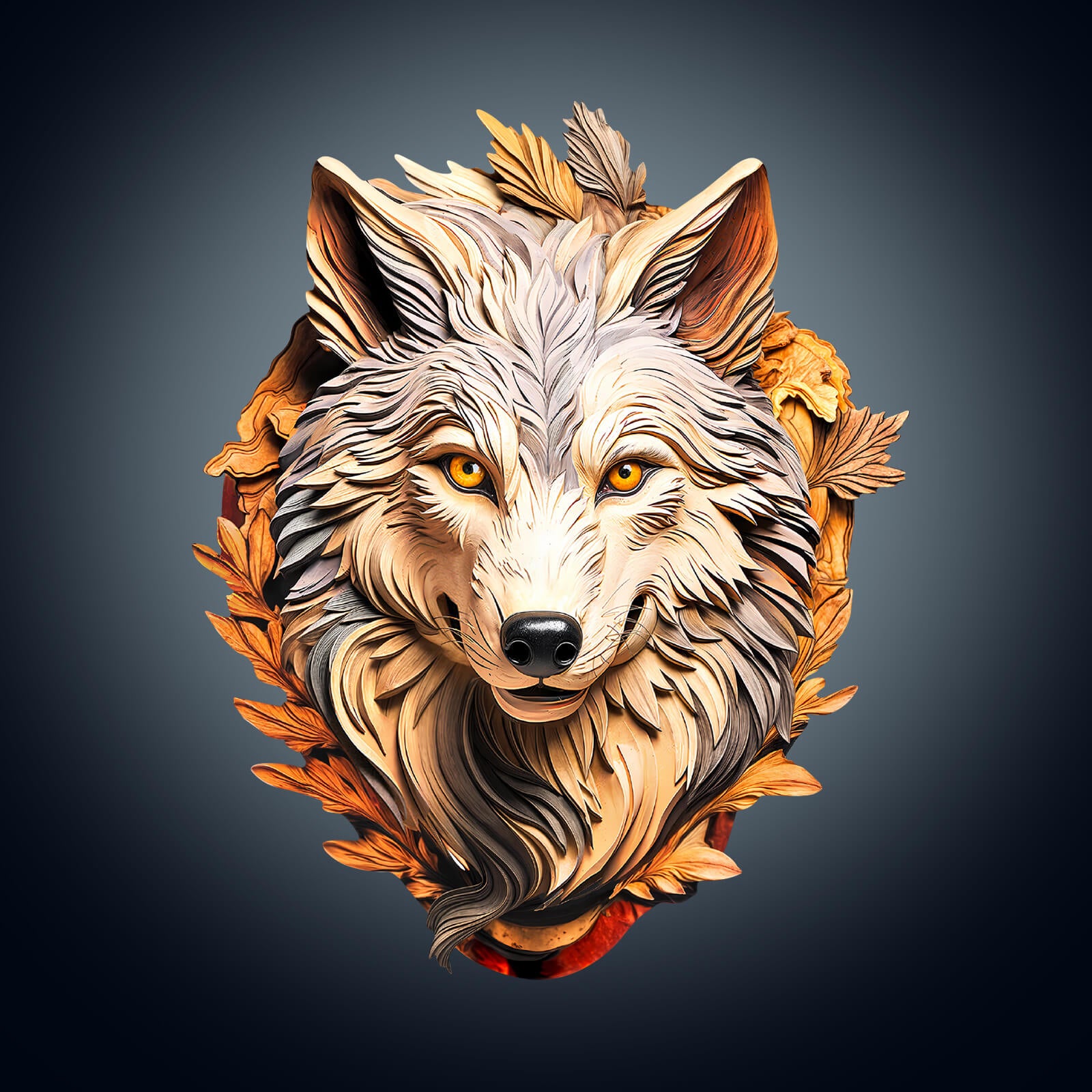 Eternal Wolf Wooden Jigsaw Puzzle