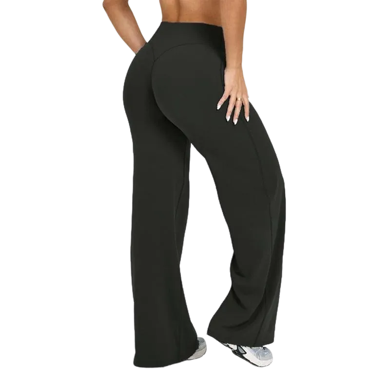 Straight Leg Bottoms Casual Pants