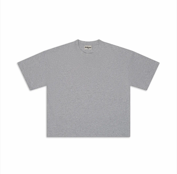 300 GSM Heavyweight White Core Tee V2 – Premium Cotton Essential T-Shirt