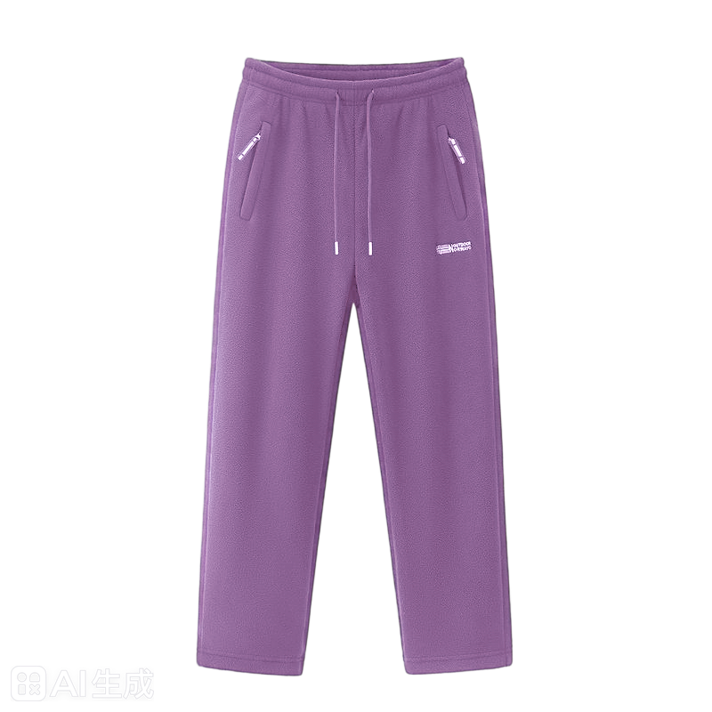 Unisex Winter Outdoor Fleece Pants