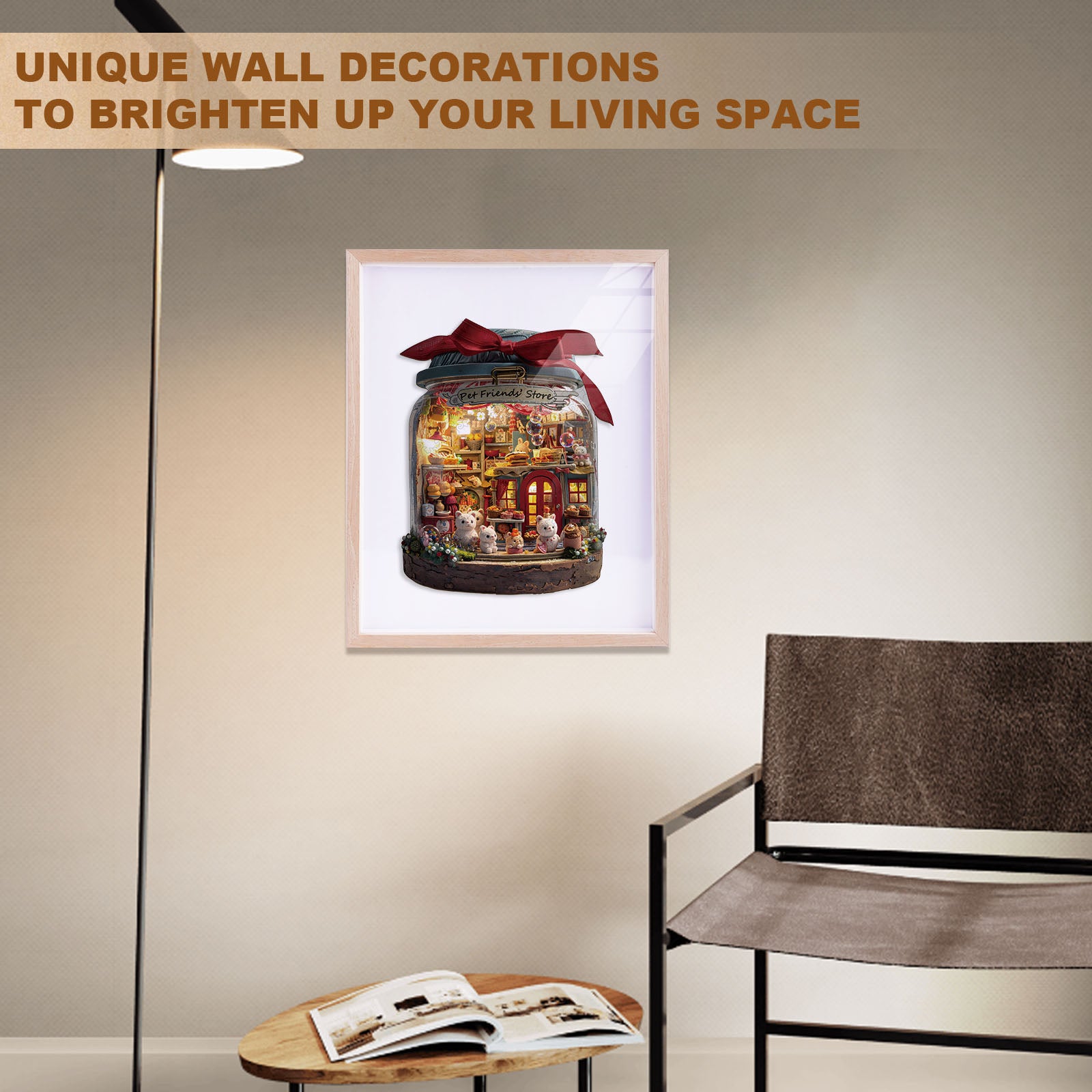 Pet Friends’ Store Wooden Jigsaw Puzzle