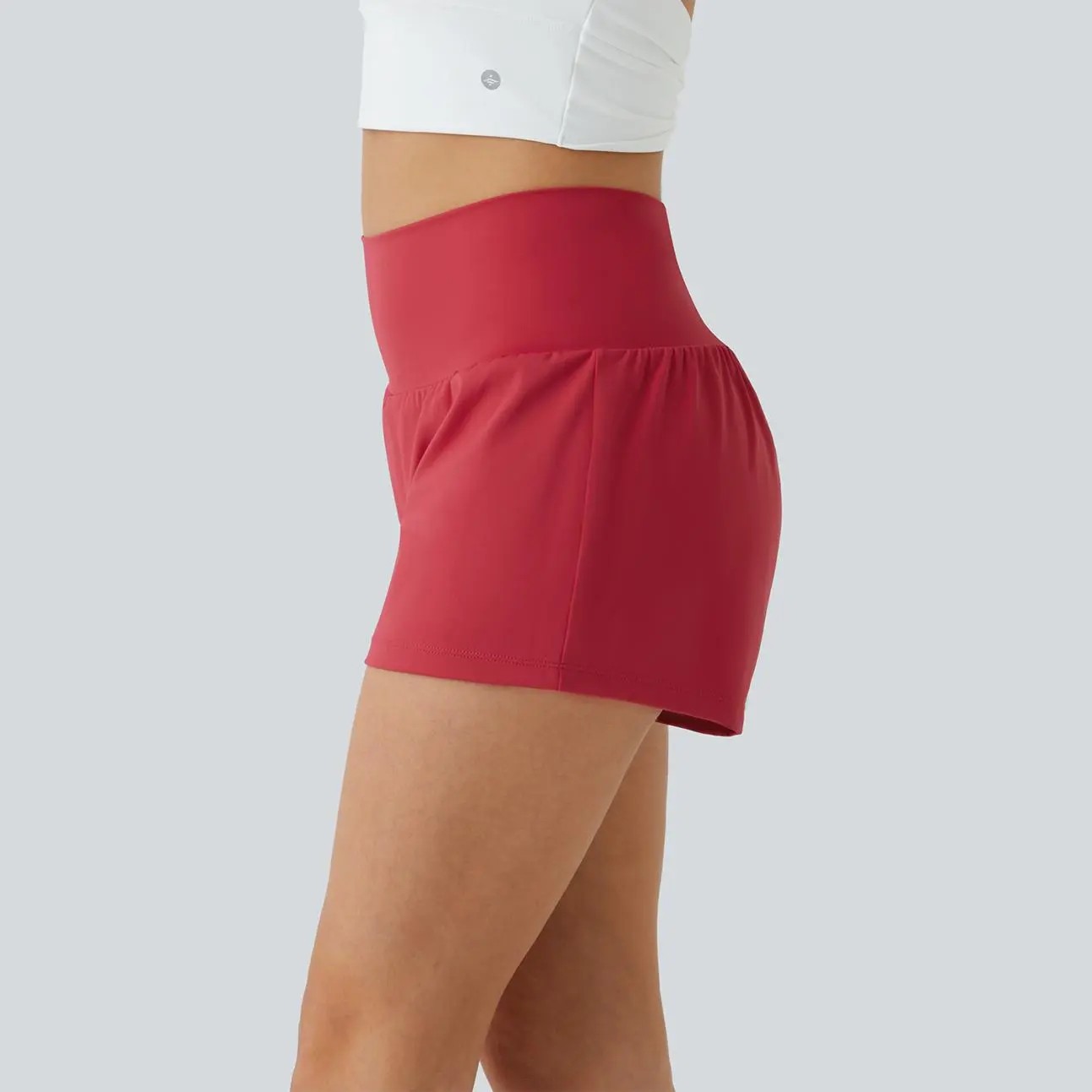 High-Waisted Pocket Yoga Shorts