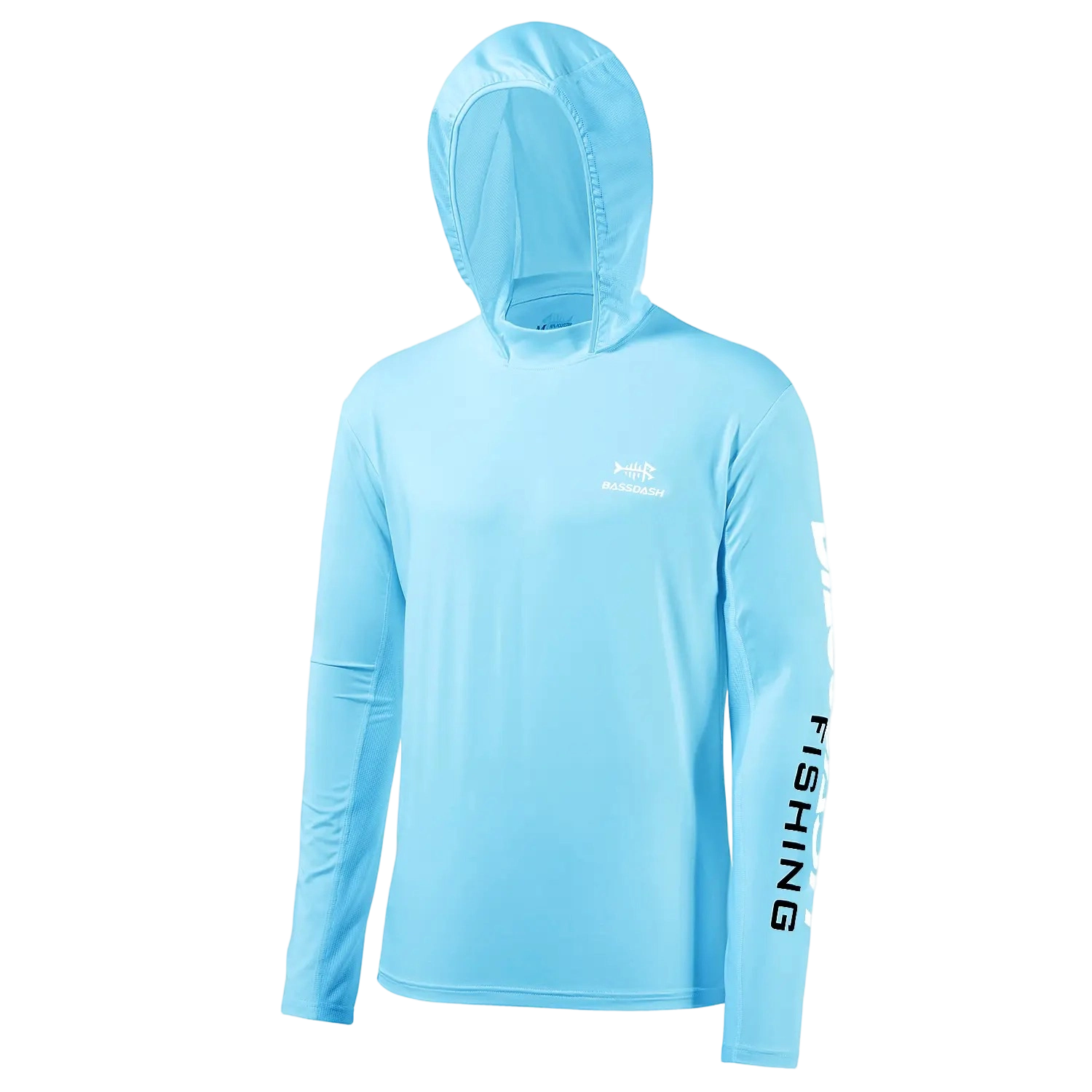 UPF 50+ Men’s UV Sun Protection Long Sleeve Hooded Fishing Shirts