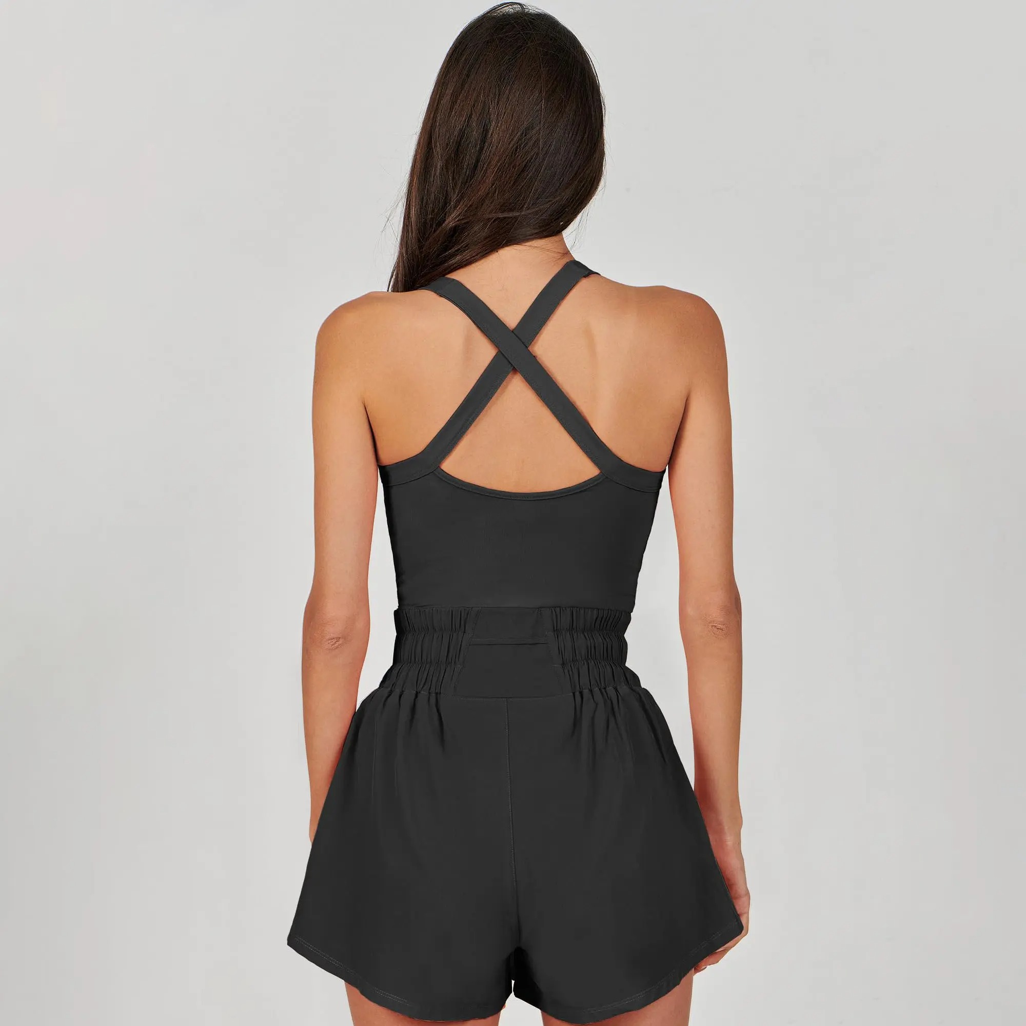 Women’s Sleeveless Athletic Romper