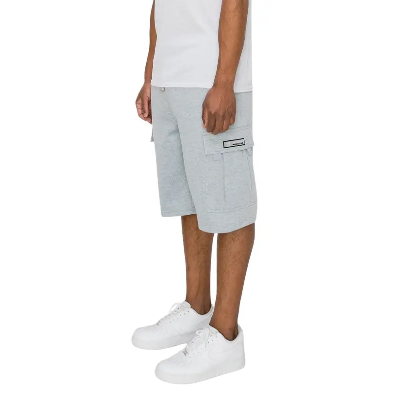 Baggy fit Fleece Shorts Menswear Cargo pocket